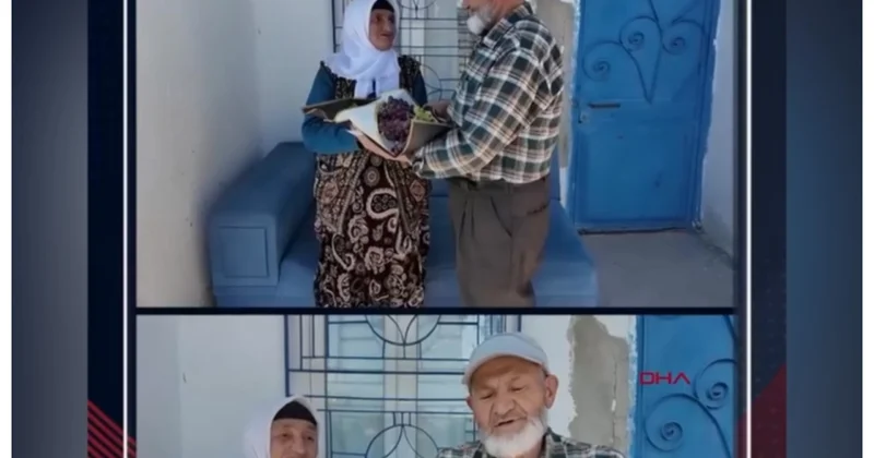 58 illik arvadına hər ad günündə çiçək əvəzinə görün nə hədiyyə edir (Video)