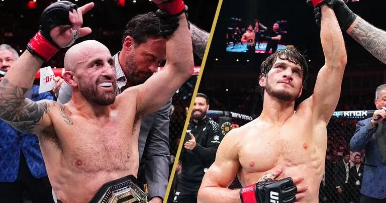 Volkanovski kəmərini qorudu, EVLOYEVİN SERİYASI QIRILDI