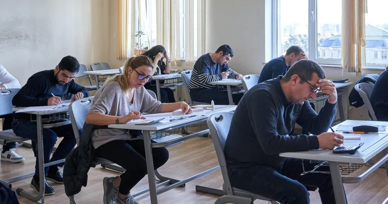 Peşəkar mühasib sertifikatı almaq istəyən namizədlər üçün test imtahanının II mərhələsi keçirilir