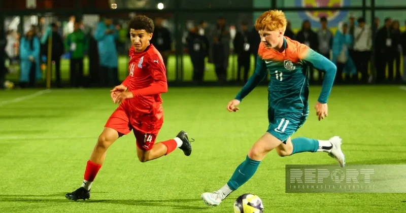 Сборная Азербайджана уступила Австралии на ЧМ U 15 в Баку