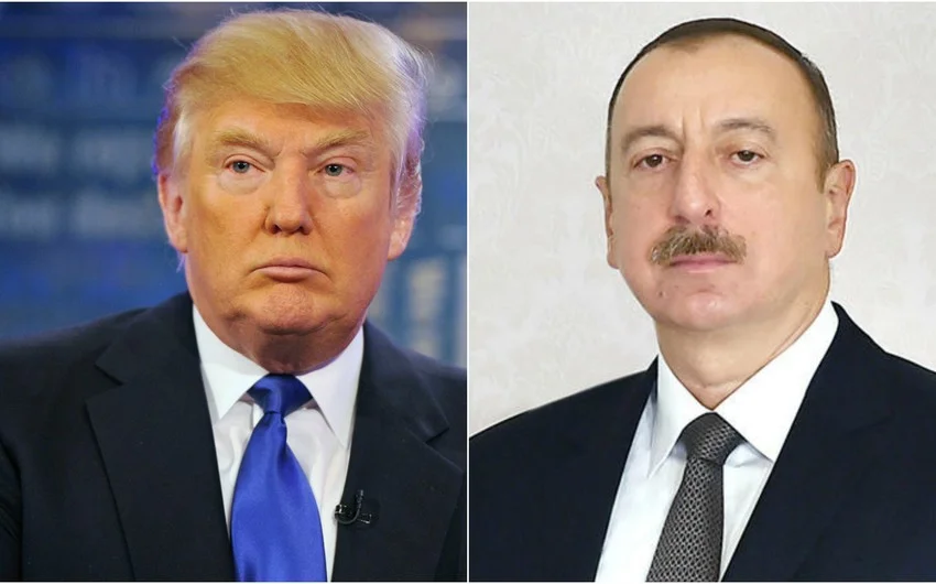 Ilham Əliyev Donald Trampı təbrik edib