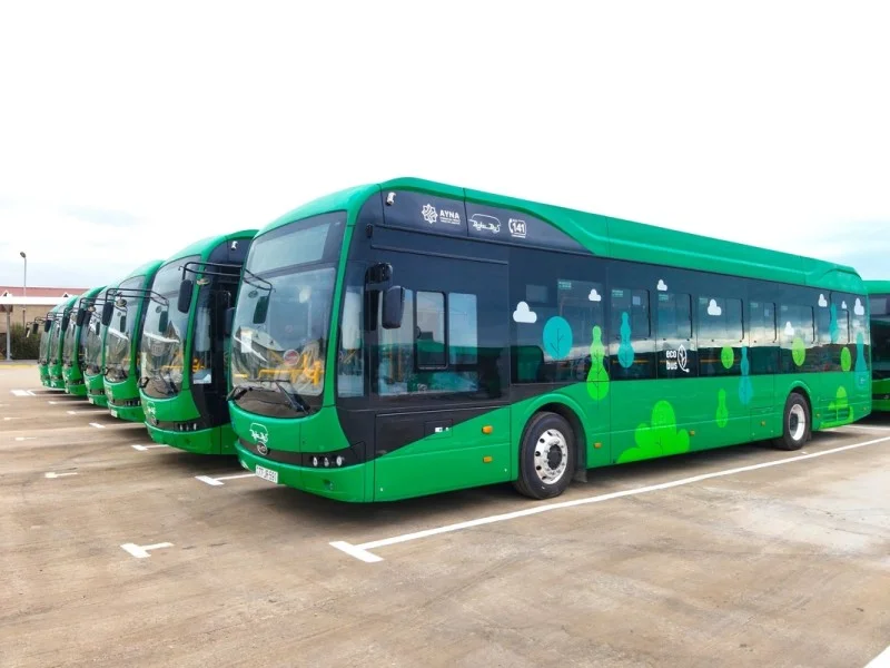 Bakıda YENİLİK: Xəttə 160 elektrik avtobus buraxıldı