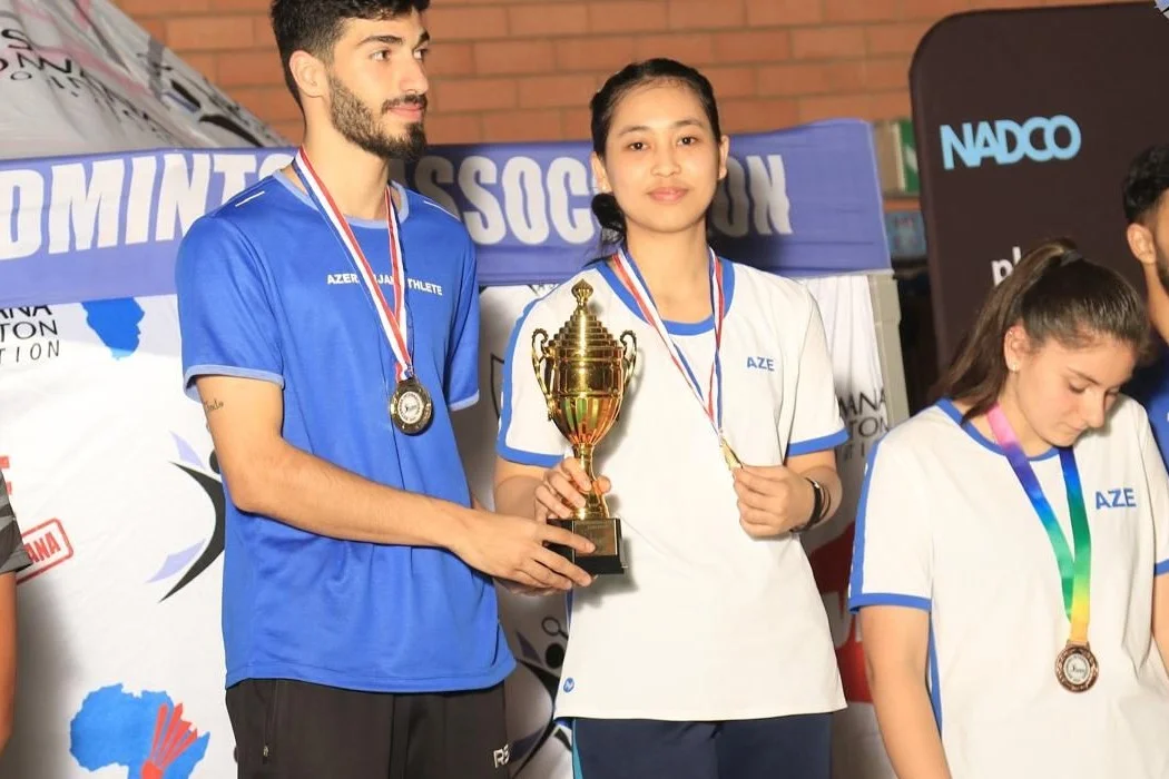 Azərbaycan badmintonçuları Botsvanada 6 medal qazandı