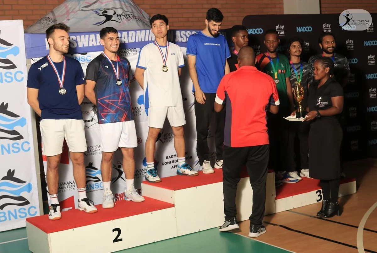 Azərbaycan badmintonçuları Botsvanada 6 medal qazanıblar