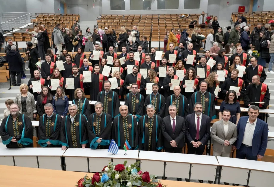 UNEC ilə Qərbi Makedoniya Universitetinin birgə magistr proqramının məzunlarına diplomlar təqdim edilib AZƏRTAC