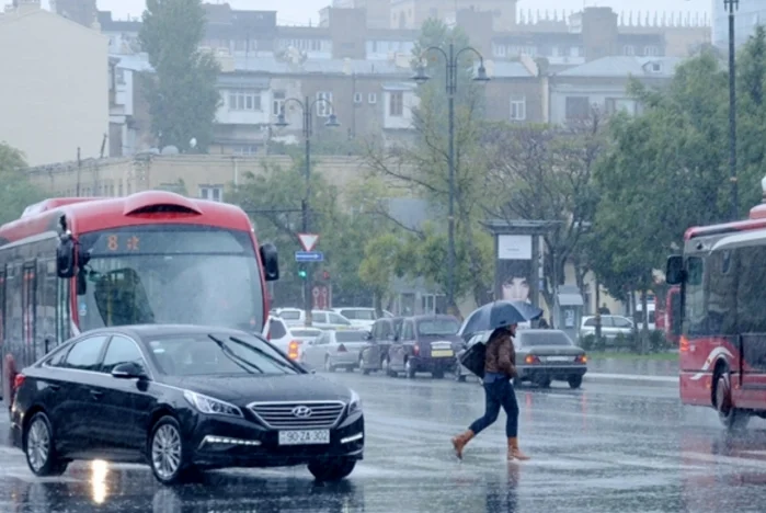 Bu gündən Bakıda güclü leysan yağacaq XƏBƏRDARLIQ