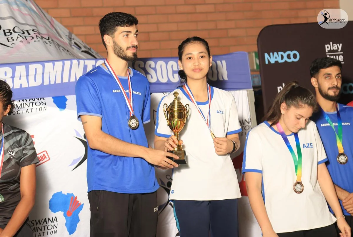 Azərbaycan badmintonçuları Botsvanada 6 medal qazandı