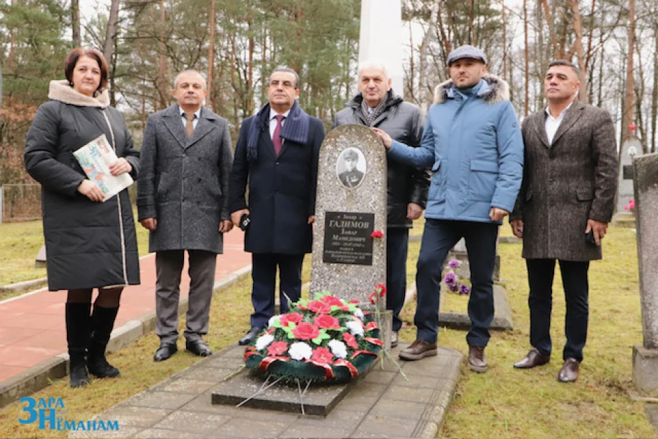 Представители азербайджанской диаспоры Москвы почтили память героя Великой Отечественной войны