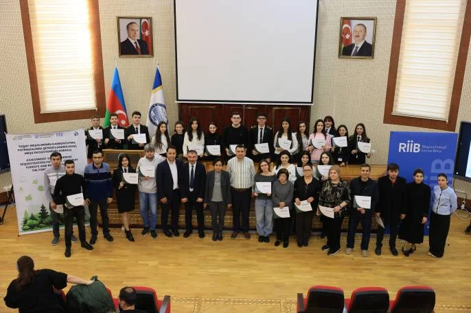 “Tuqay meşələrinin karbontutma potensialının qiymətləndirilməsi, meşə ekosisteminin bərpası” layihəsi çərçivəsində təlim təşkil olunub FOTO