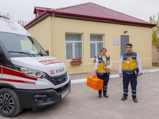 Zabratda yeni təcili tibbi yardım stansiyası istifadəyə verilib