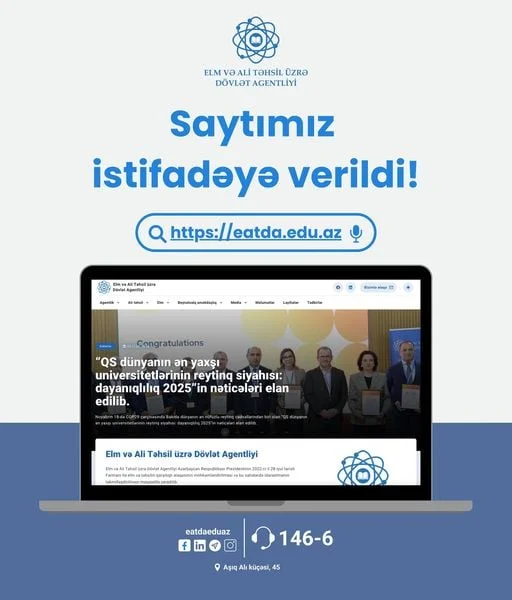 Dövlət Agentliyinin rəsmi saytı istifadəyə verilib