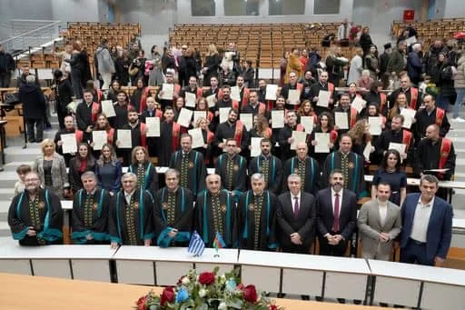 UNEC ilə Qərbi Makedoniya Universitetinin birgə magistr proqramının məzunlarına diplomlar təqdim edilib