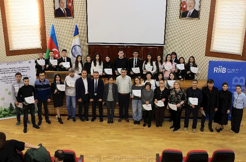 “Tuqay meşələrinin karbontutma potensialının qiymətləndirilməsi, meşə ekosisteminin bərpası” layihəsi çərçivəsində təlim təşkil olunub FOTOLAR