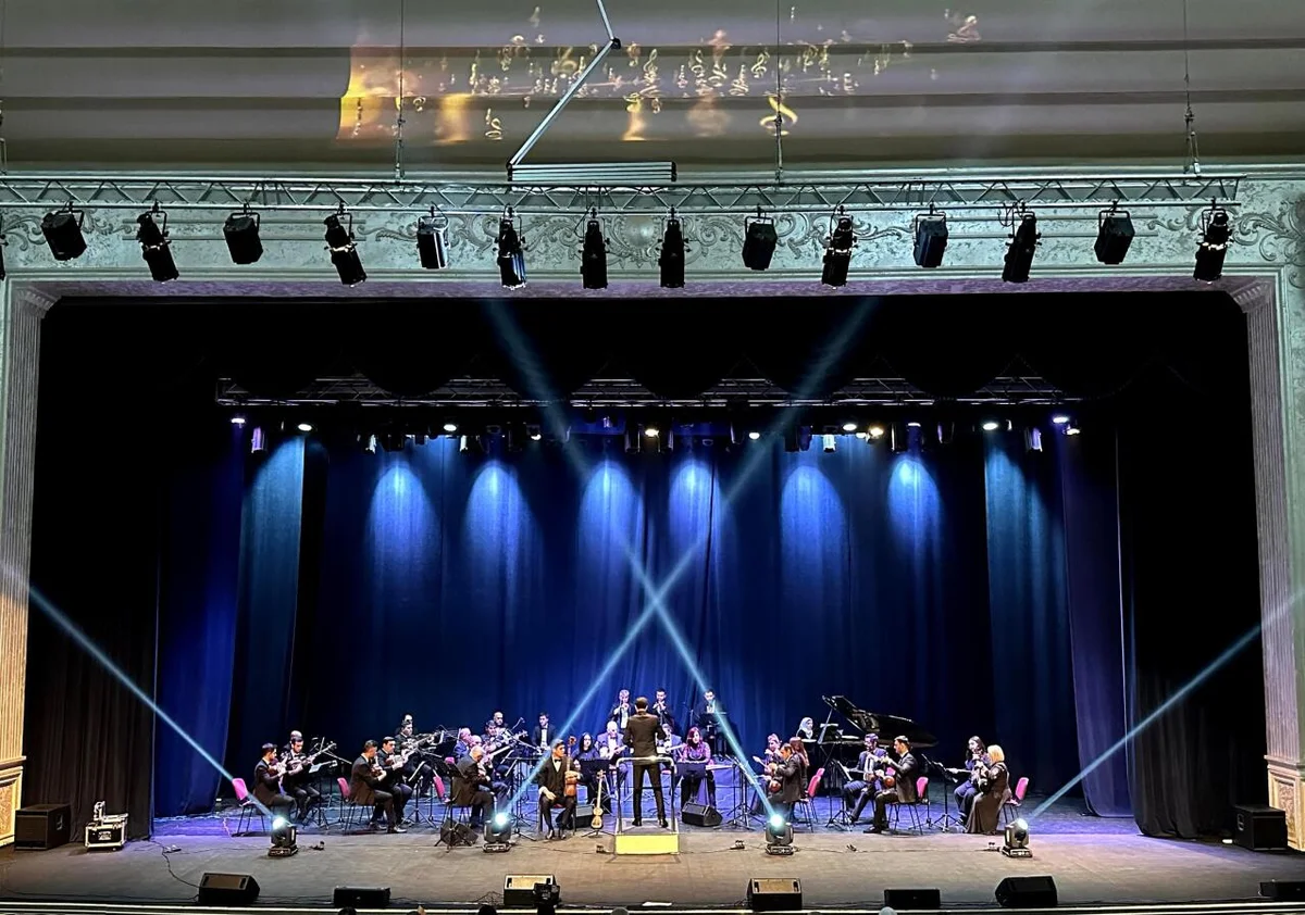 Gəncə Dövlət Filarmoniyasinda Haci Xanməmmədova həsr olunmuş konsert baş tutub FOTO