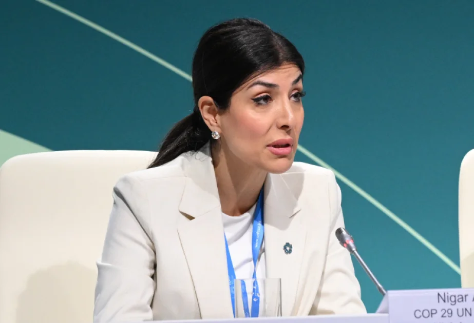 Nigar Arpadarai: Azərbaycan Prezidentinin uzaqgörənliyi COP29un tarixdəki yerini təmin etdi AZƏRTAC