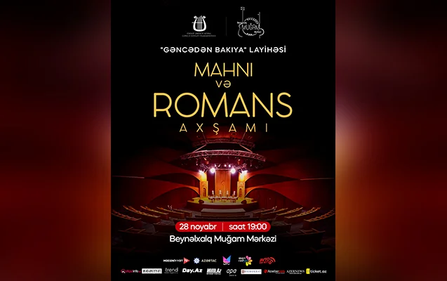 Bakıda Mahnı və romans axşamı olacaq