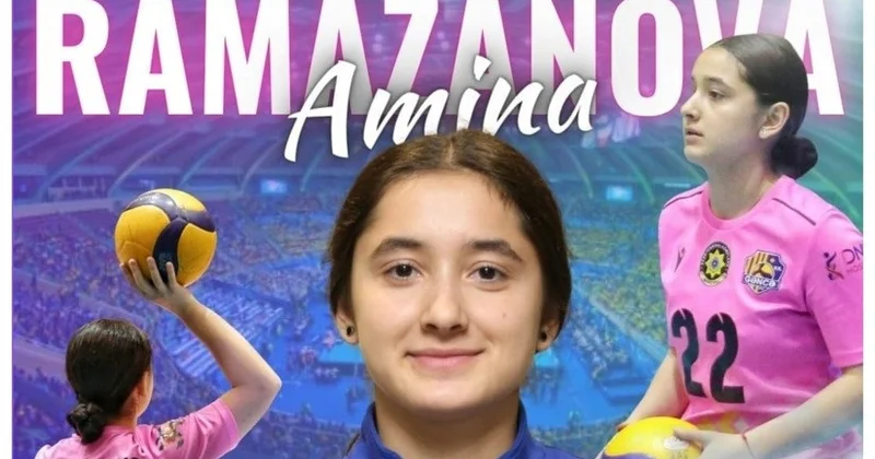 “Gəncə” voleybolçusu ilə müqavilə müddətini uzadıb