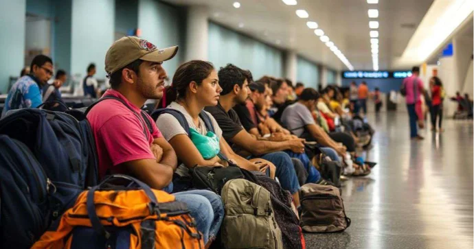 Bayden administrasiyası hava limanlarını qanunsuz miqrantları yerləşdirməyə məcbur etdi