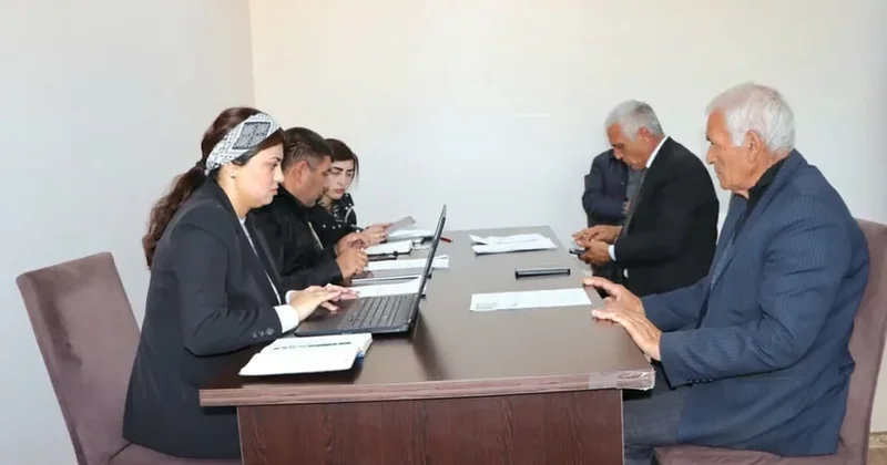 Naxçıvanda əkinlərin bəyan olunması üçün fermerlərə səyyar xidmət göstərilir