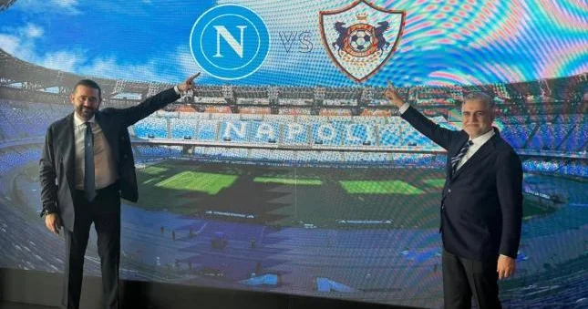 “Qarabağ” və “Napoli” rəhbərləri arasında görüş keçirildi