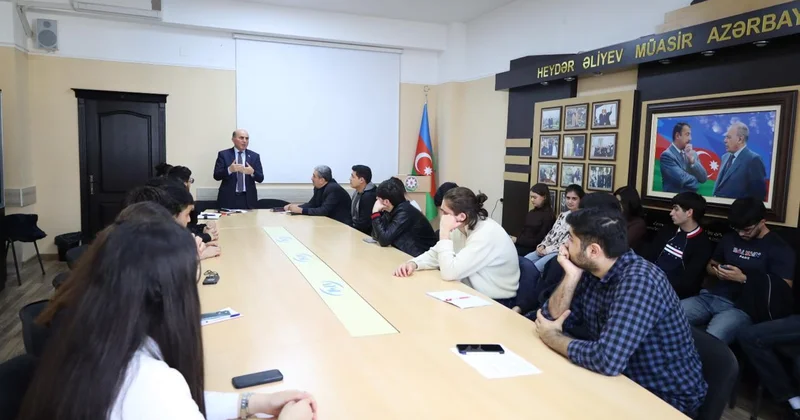 Azərbaycan Turizm və Menecment Universitetində maarifləndirici tədbir keçirilib FOTO