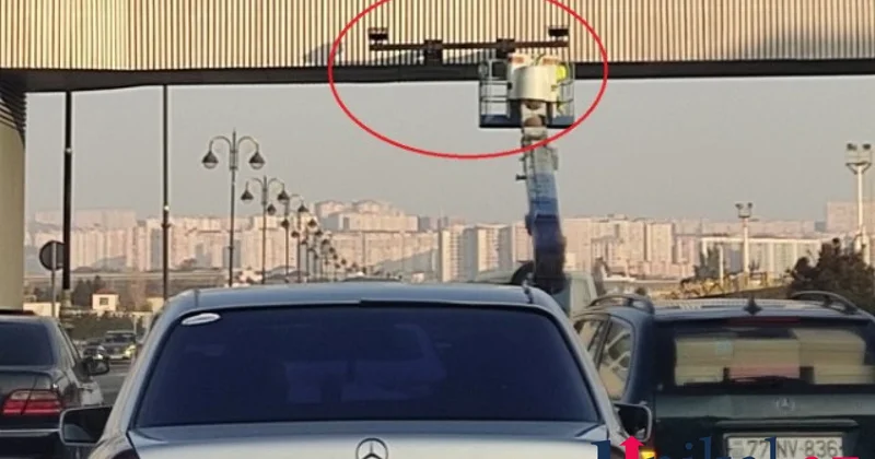 Bu yolda yeni radar quraşdırıldı Sürücülərin diqqətinə!