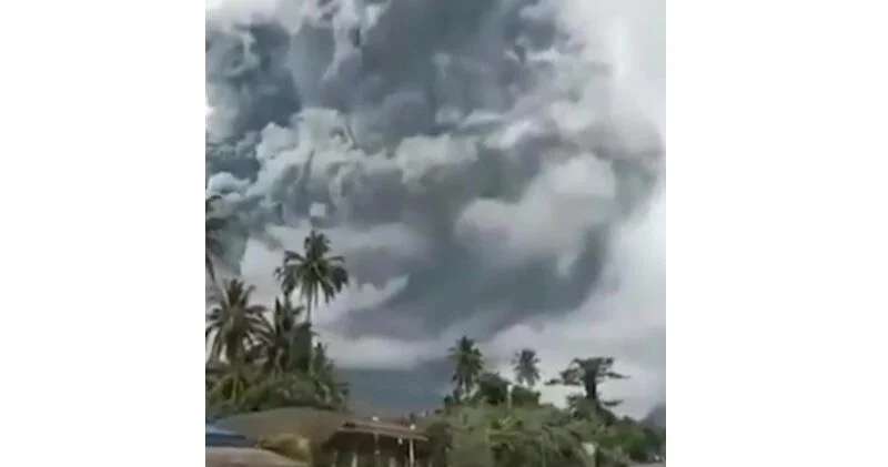 Облака пепла от вулкана в Эфиопии вызвали обеспокоенность в соседних странах ВИДЕО