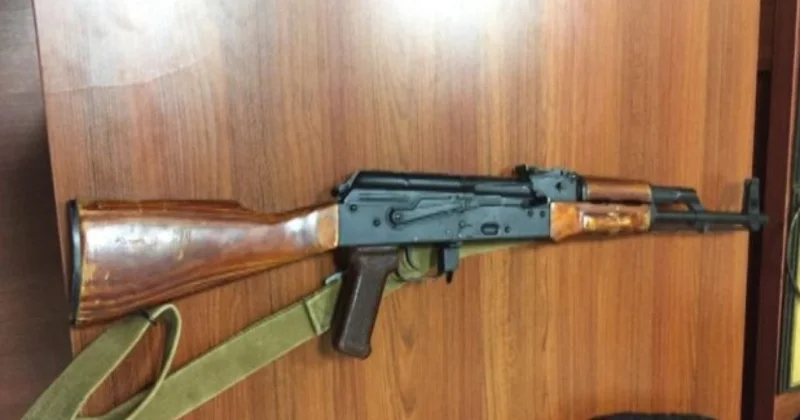 Sumqayıtda Kalaşnikov tapıldı