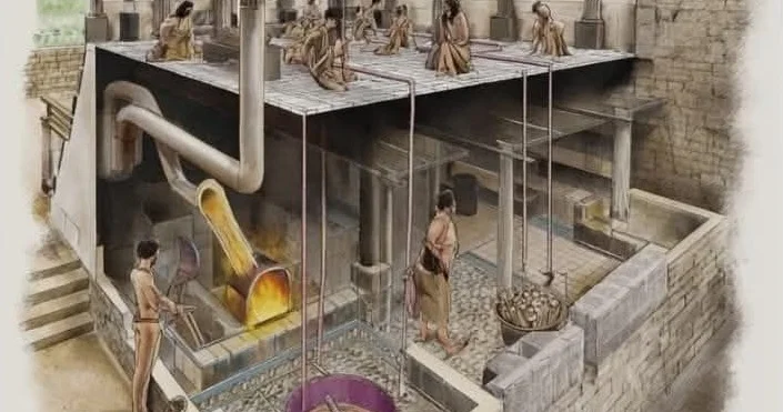 2 min il əvvəl Romada istifadə olunan “isti döşəmə” sistemi