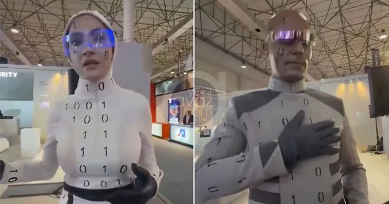 İranda insanabənzər robot adı ilə insan nümayiş olunub? Video