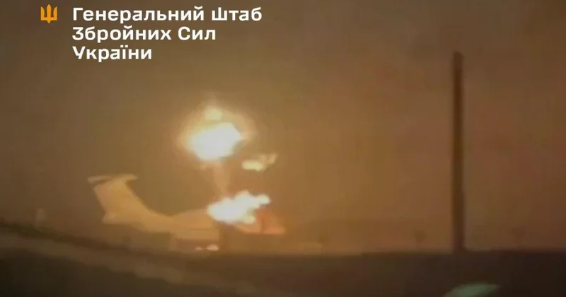 Ukrayna PUA ları təyyarə, dron zavodlarına və neft terminalına zərbə endirib