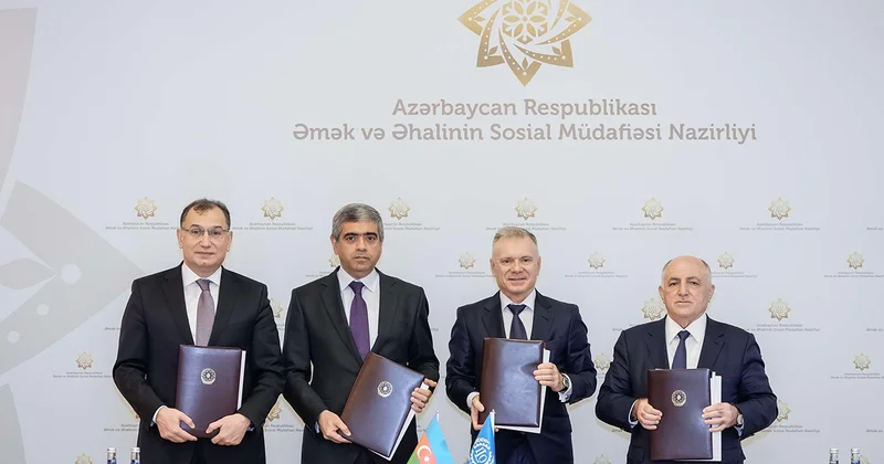 Azərbaycanla BƏT arasında sənəd imzalandı FOTOLAR