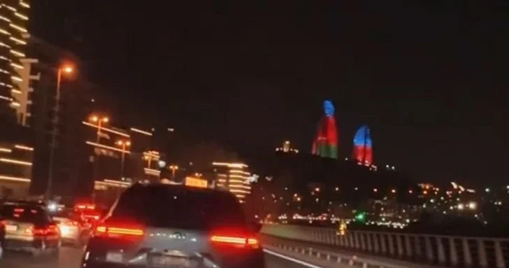 Полиция задержала мужчину за езду на машине без регистрационного знака в Баку