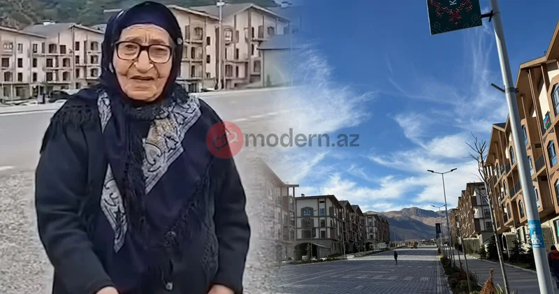 Ömrün ustadları : Kəlbəcərin ən yaşlı sakini 18 nəticəsi, 3 kötükcəsi olan Xeyrənsə nənə