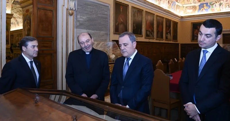 Байрамов восхищён уникальной библиотекой Ватикана Minval Politika