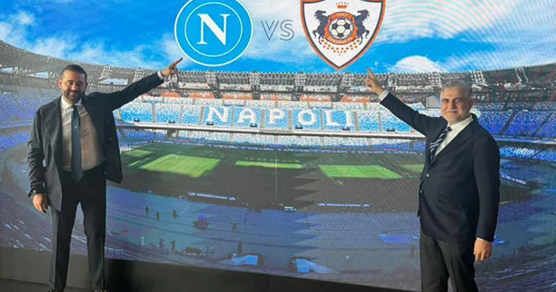 Тахир Гезаль встретился с вице президентом Наполи