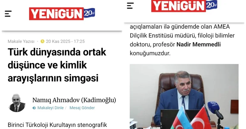 Türk dünyasında ortaq düşüncə və kimlik axtarışları