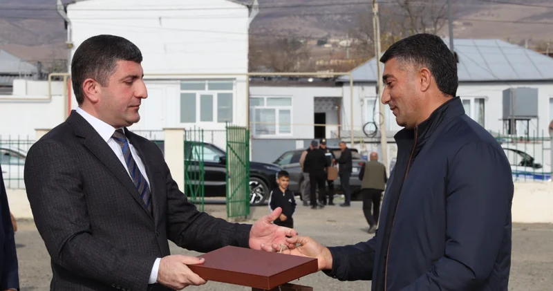 Xocalının Təzəbinə kəndinə 66 nəfər qayıtdı FOTOLAR