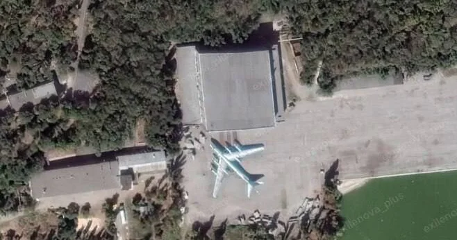 Rusiyanın təyyarə zavodu VURULDU FOTO