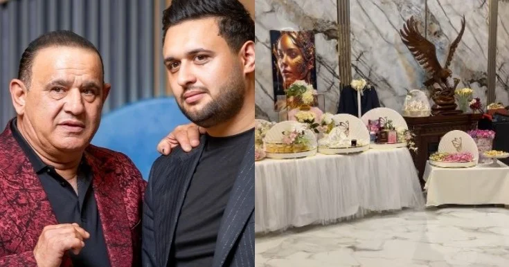 Tacir Şahmalıoğlu övladına nişan edir Video