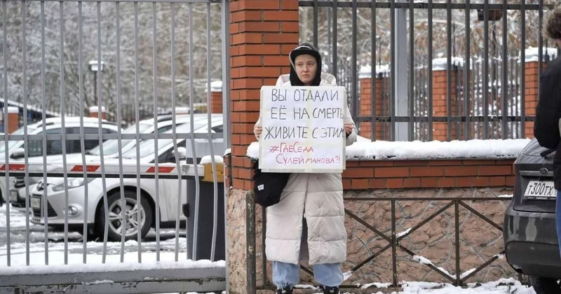 Rusiyada polisə aparılan qadından 2 ildir xəbər yoxdur