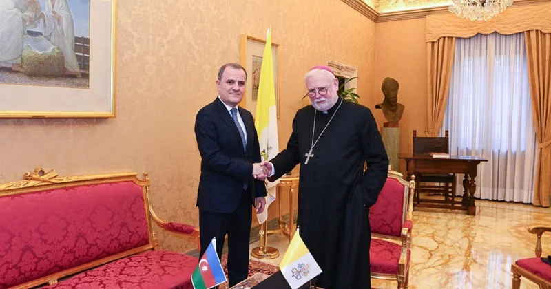 Azərbaycan və Vatikanın qlobal sülh təşəbbüslərinin təşviqi sahəsində fəal əməkdaşlığı müzakirə olunub FOTO