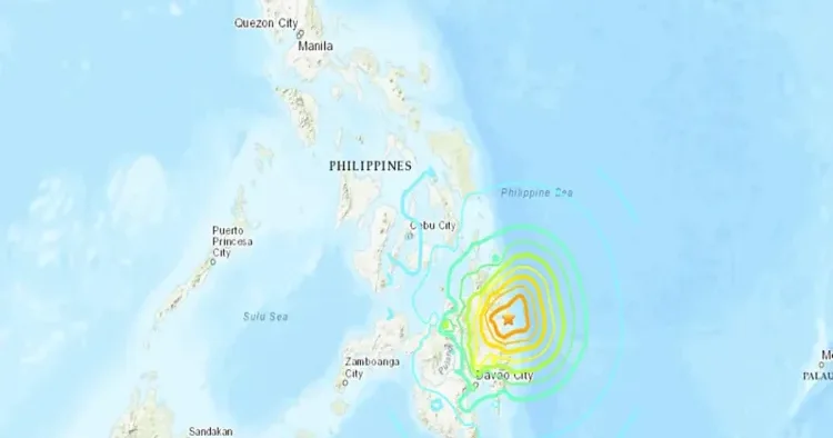 Filippində 5.9 maqnitudalı zəlzələ baş verdi