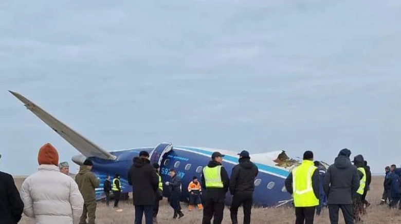 Стало известно, кто будет расследовать крушение самолета в Актау