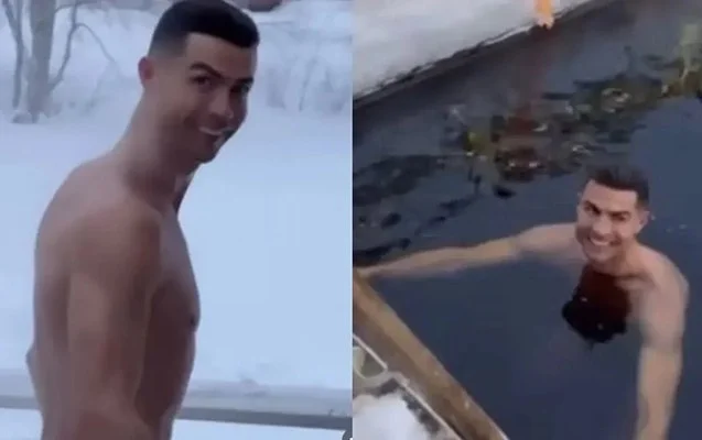 Ronaldo Milad bayramını ailəsi ilə Finlandiyada qeyd edir VİDEO