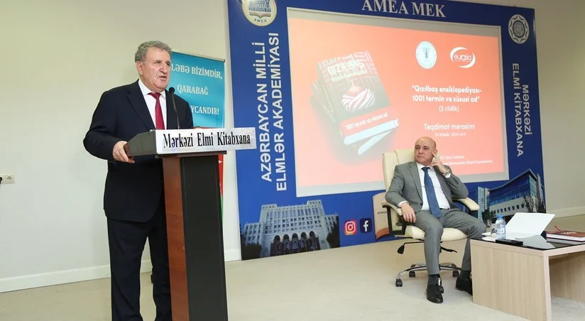 AMEA Mərkəzi Kitabxanasında “Qızılbaş ensiklopediyası”nın təqdimatı keçirilib