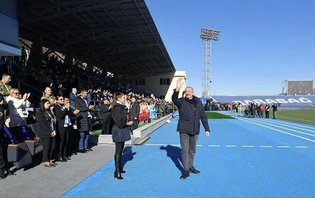 Prezidentdən Qarabağdakı stadionlara dair müjdəli xəbər!