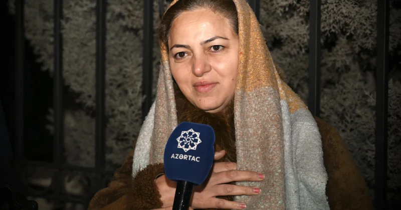 Keçmiş məcburi köçkün: Geri qayıtmaq böyük qürur və sevinc mənbəyidir