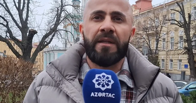 Ukraynada yaşayan soydaşımız: Dünya azərbaycanlıları Prezident İlham Əliyevin “Dəmir yumruğ”u ətrafında birləşiblər