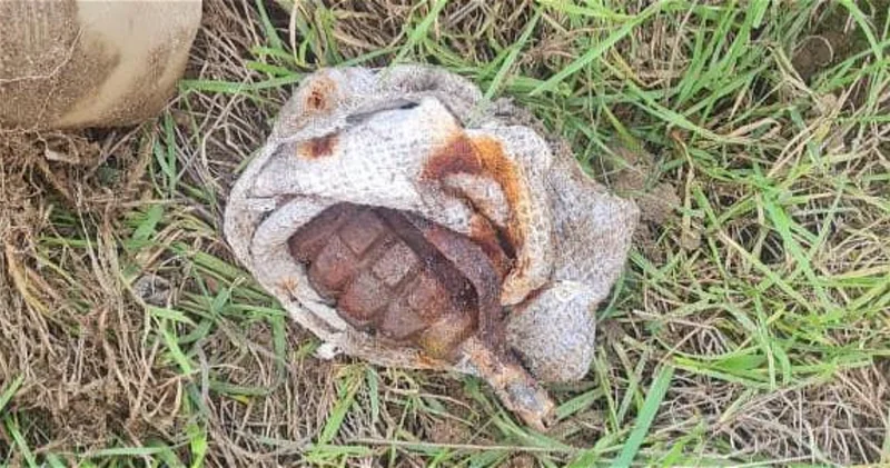 В Баку обнаружен боеприпас ФОТО ВИДЕО